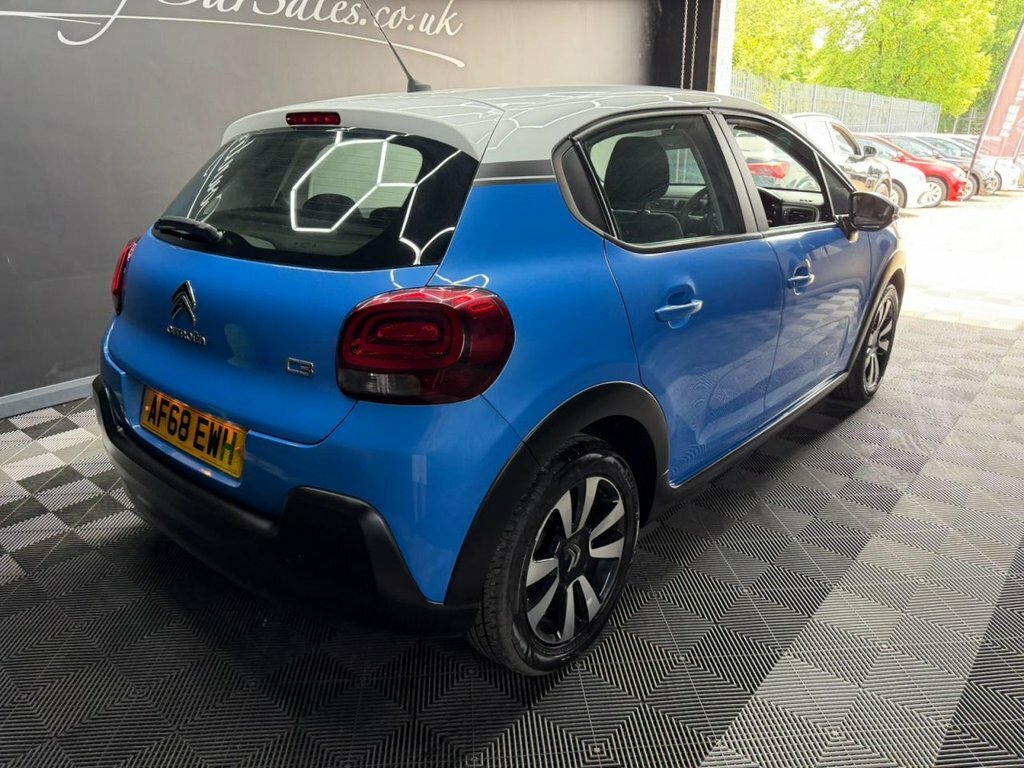 Citroen C3 1.2 Puretech Feel Hatchback Euro AF68EWH Blue #3