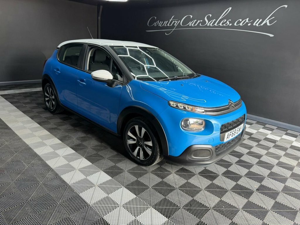 Citroen C3 1.2 Puretech Feel Hatchback Euro AF68EWH Blue #2