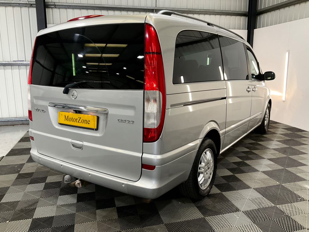 Mercedes-Benz Viano 3.7 Extra Long Ambiente 231 Bhp Silver #7