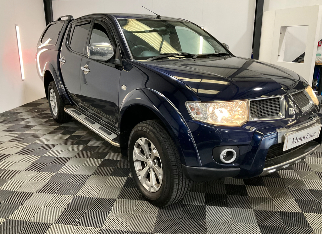 Mitsubishi L200 2.5 Di-d Barbarian Pickup Double Cab Ma SK61WWM Blue #2
