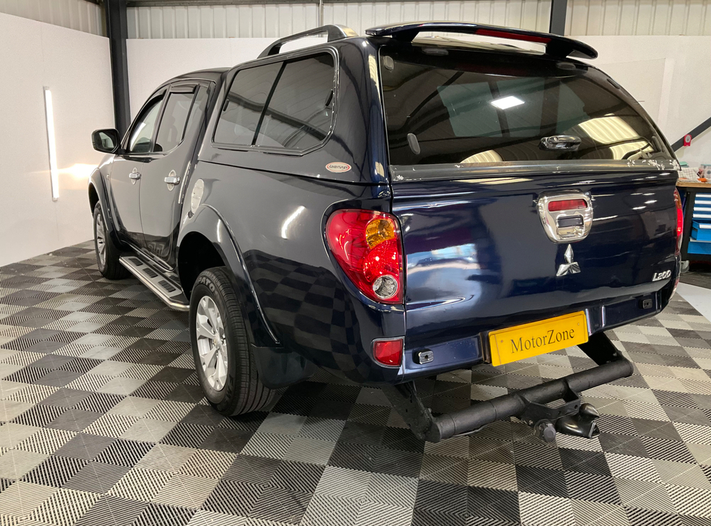 Mitsubishi L200 2.5 Di-d Barbarian Pickup Double Cab Ma SK61WWM Blue #5