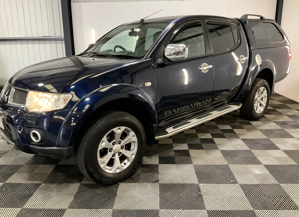 Mitsubishi L200 2.5 Di-d Barbarian Pickup Double Cab Ma SK61WWM Blue #4