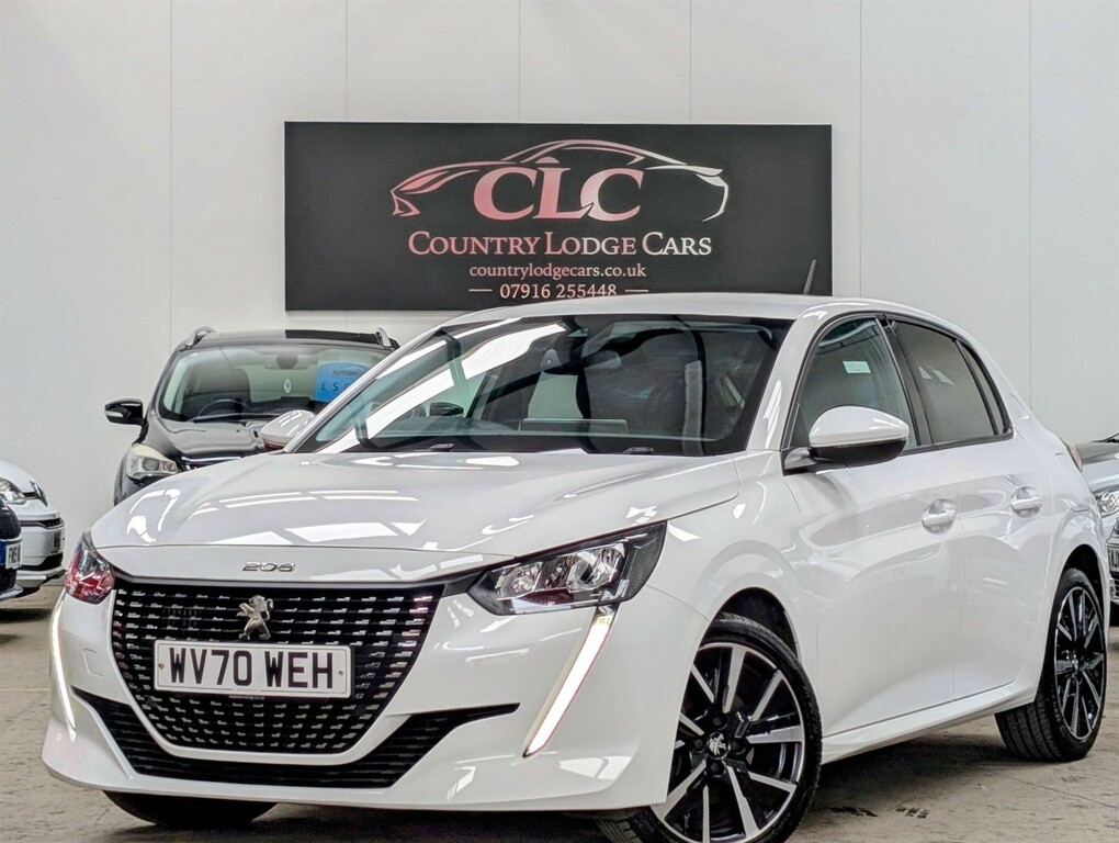 Peugeot 208 1.2 Puretech Allure Premium Euro 6 Ss WV70WEH White #3