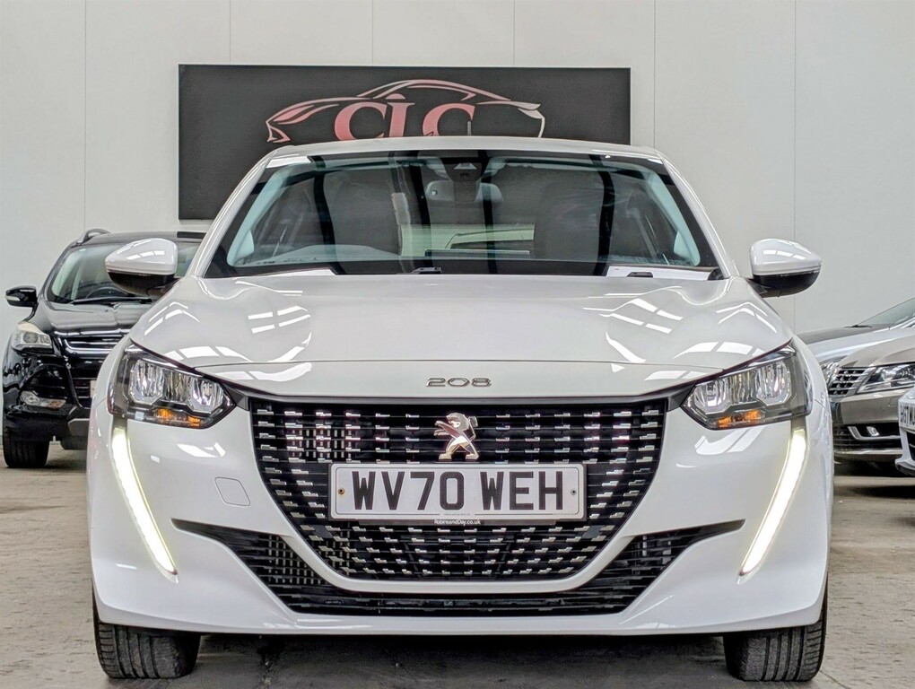 Peugeot 208 1.2 Puretech Allure Premium Euro 6 Ss WV70WEH White #2