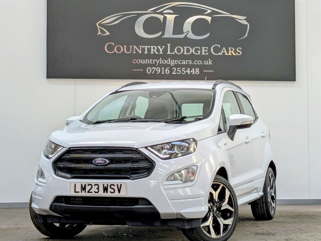Ford Ecosport 1.0T Ecoboost St-line Euro 6 Ss LM23WSV White #3