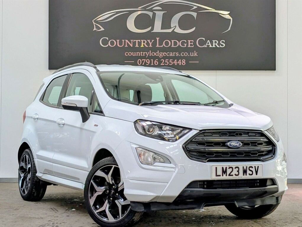 Ford Ecosport 1.0T Ecoboost St-line Euro 6 Ss White