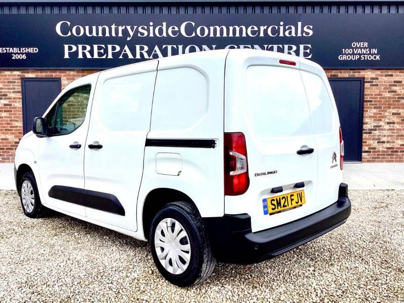 Citroen Berlingo 1.5 Bluehdi 650Kg Enterprise 75Ps - 2021 21 SM21FJV White #4