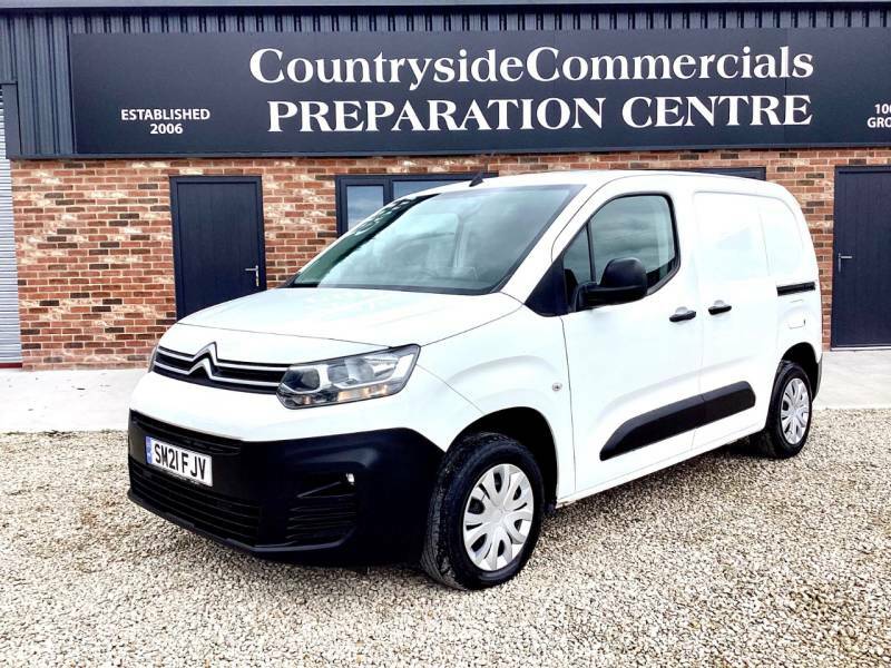 Citroen Berlingo 1.5 Bluehdi 650Kg Enterprise 75Ps - 2021 21 SM21FJV White #3
