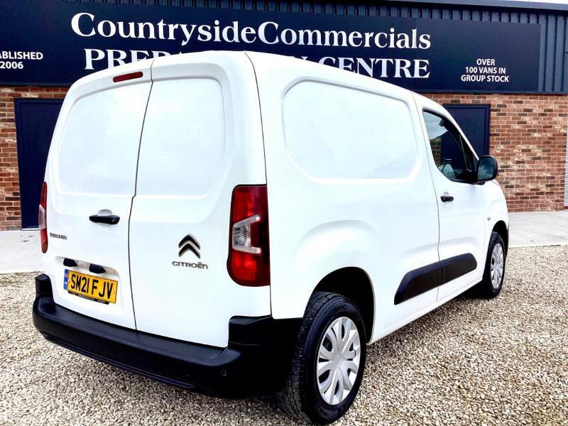 Citroen Berlingo 1.5 Bluehdi 650Kg Enterprise 75Ps - 2021 21 SM21FJV White #5