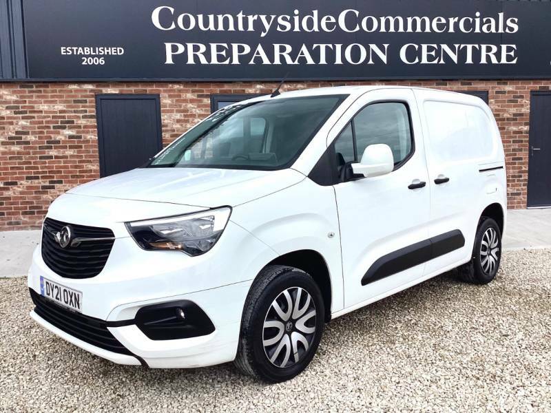 Vauxhall Combo 2300 1.5 Turbo D 100Ps H1 Sportive Van - 2021 21 DY21OXN White #3