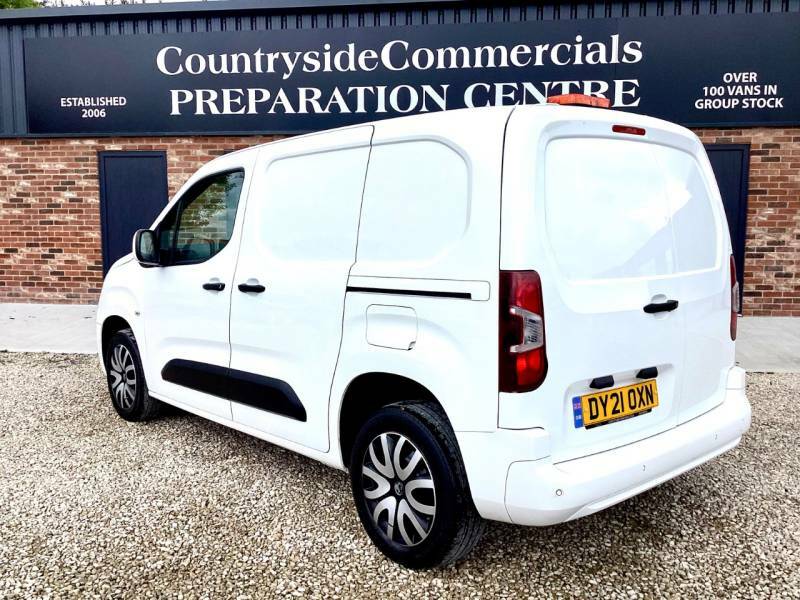 Vauxhall Combo 2300 1.5 Turbo D 100Ps H1 Sportive Van - 2021 21 DY21OXN White #4