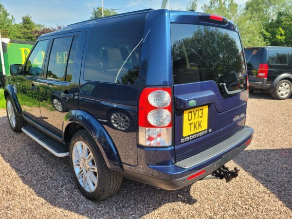 Land Rover Discovery Hse Sdv6 OY13TKK Blue #4