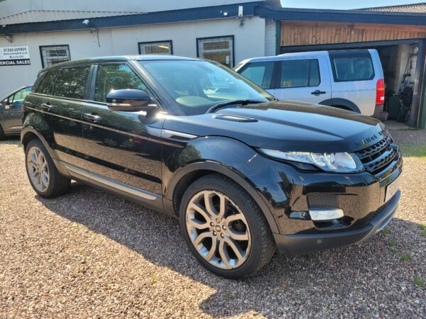 Land Rover Range Rover Evoque 2.2 Sd4 Pure 4Wd FE63STX Black #4