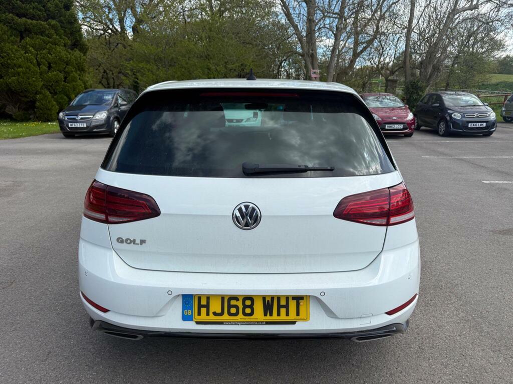 Volkswagen Golf 1.5 Tsi Evo R-line Euro 6 S S HJ68WHT White #5