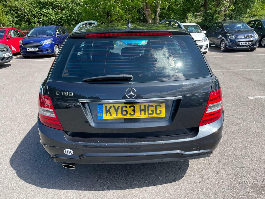 Mercedes-Benz C Class 1.6 C180 Amg Sport G-tronic Euro 6 S S Black #4