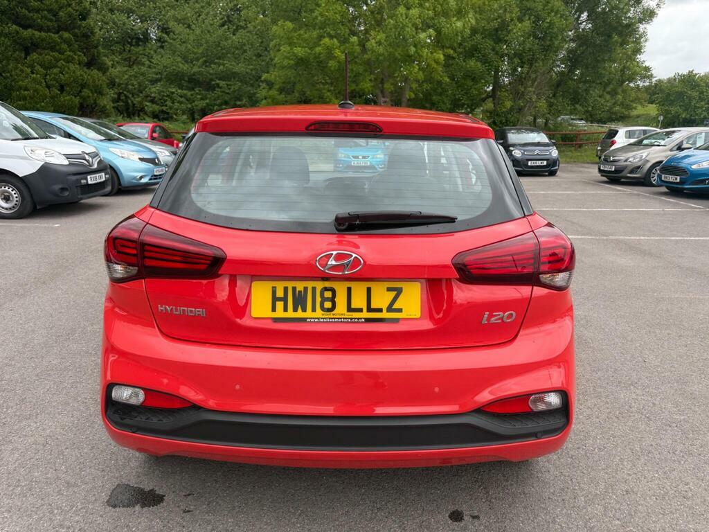 Hyundai I20 1.2 Se Euro 6 HW18LLZ Red #4
