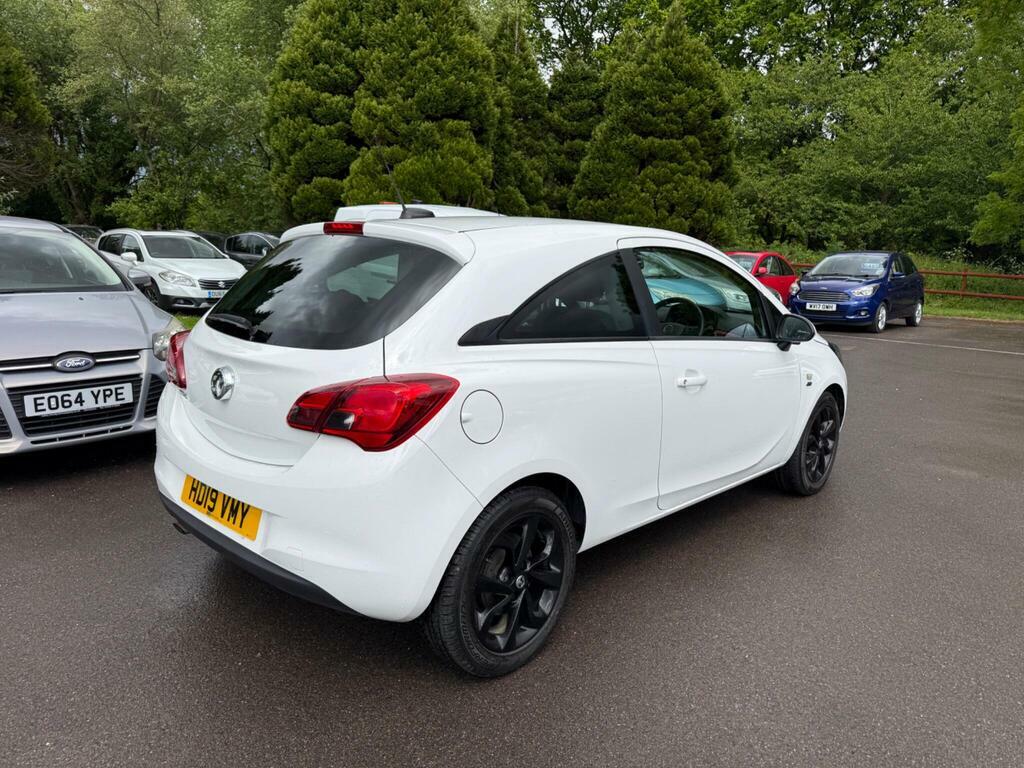 Vauxhall Corsa 1.4I Ecotec Griffin Euro 6 HD19VMY White #3