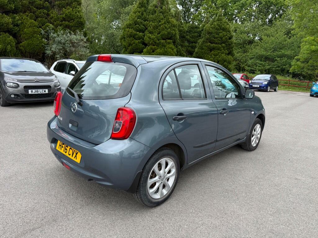 Nissan Micra 1.2 Vibe Euro 6 HF16CVX Grey #3
