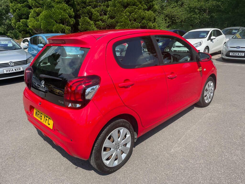 Peugeot 108 1.0 Active 2 Tronic Euro 6 WR18YFC Red #3