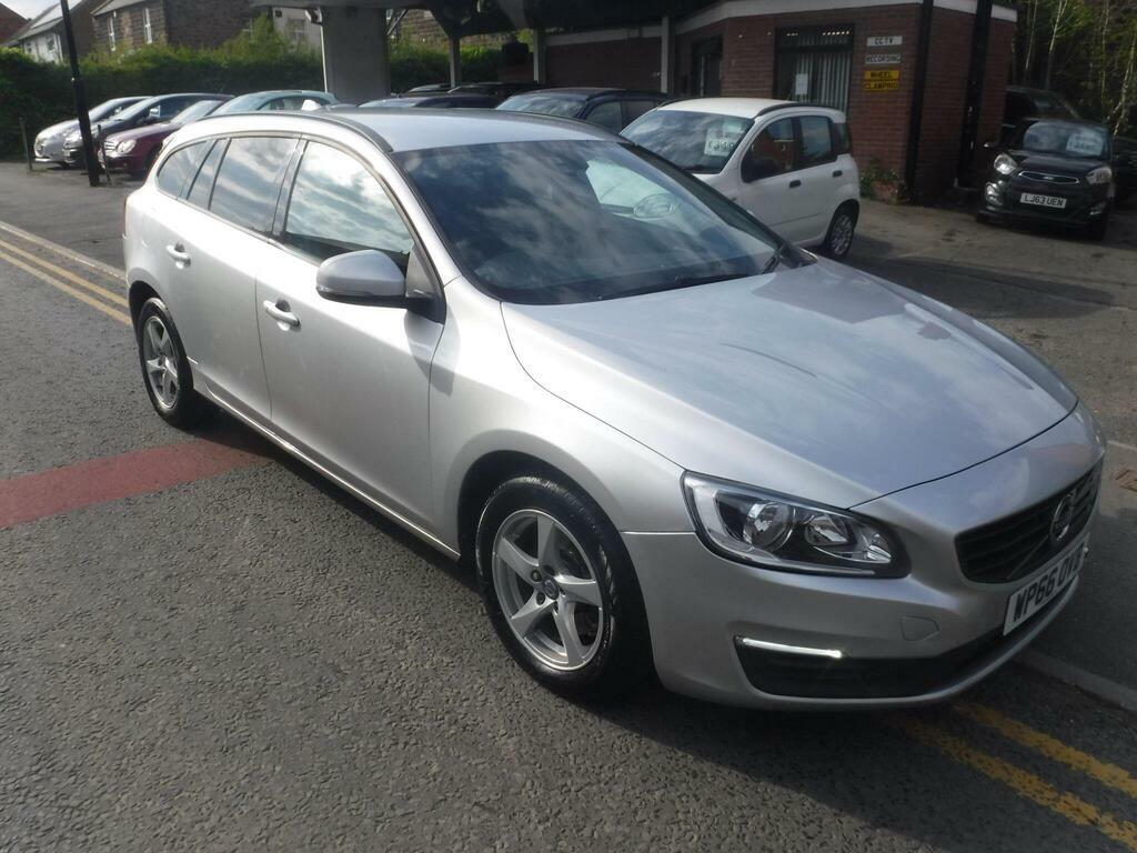 Volvo V60 2.0 D4 Business Edition Euro 6 S S WP66OVB Silver #2