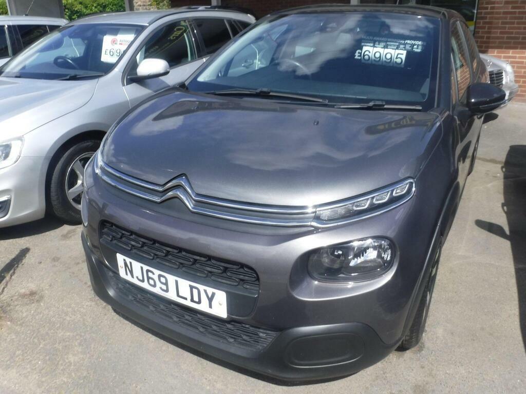 Citroen C3 1.2 Puretech Feel Euro 6 S S NJ69LDY Grey #2