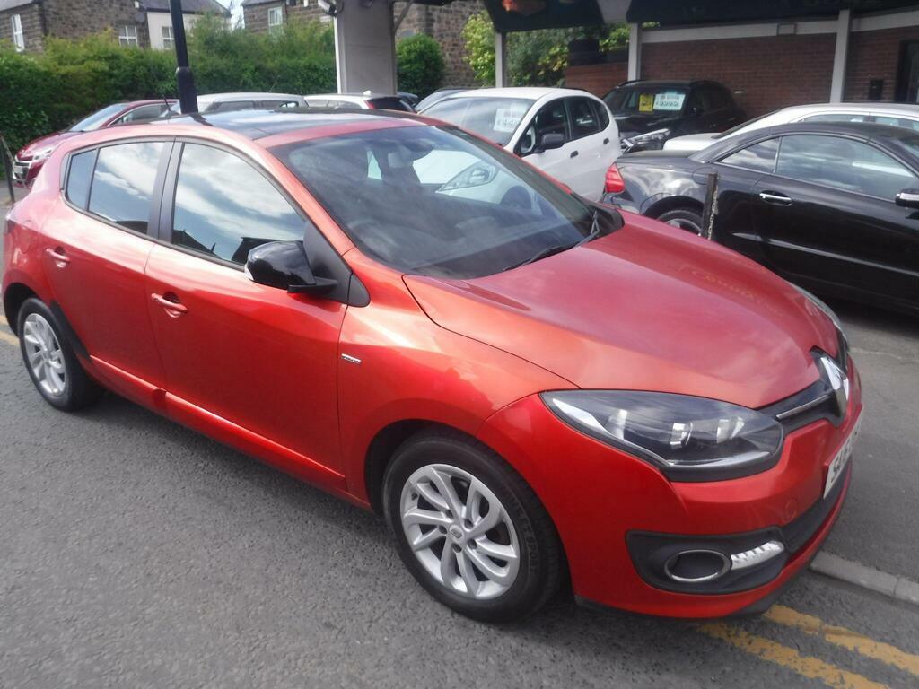 Renault Megane 1.5 Dci Limited Nav Euro 6 S S SA16ULH Red #2
