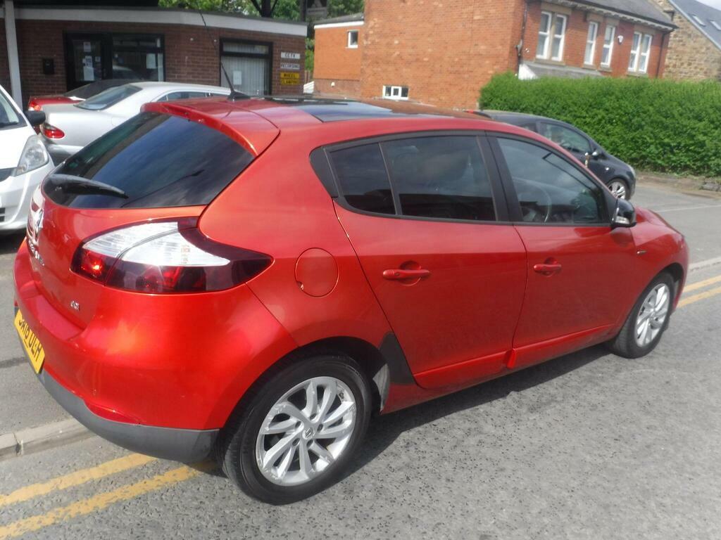 Renault Megane 1.5 Dci Limited Nav Euro 6 S S SA16ULH Red #4