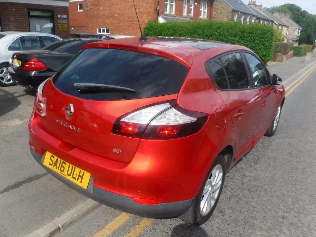 Renault Megane 1.5 Dci Limited Nav Euro 6 S S SA16ULH Red #5
