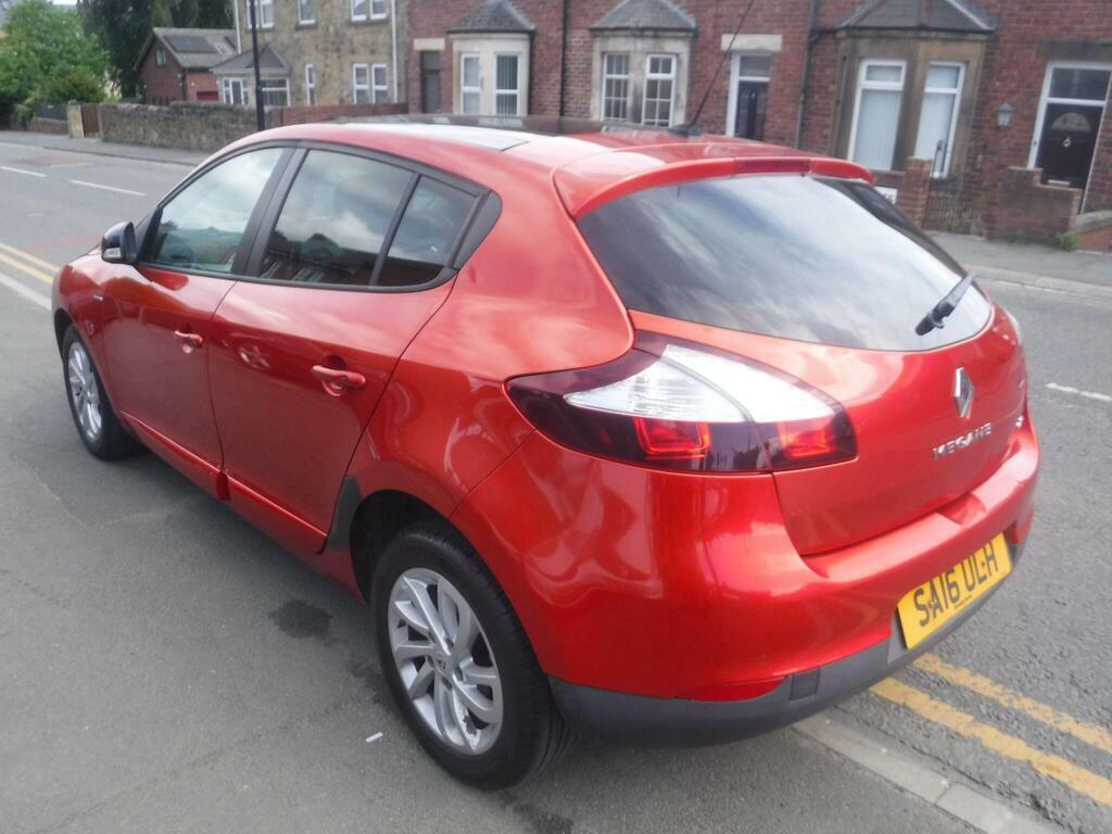 Renault Megane 1.5 Dci Limited Nav Euro 6 S S SA16ULH Red #6