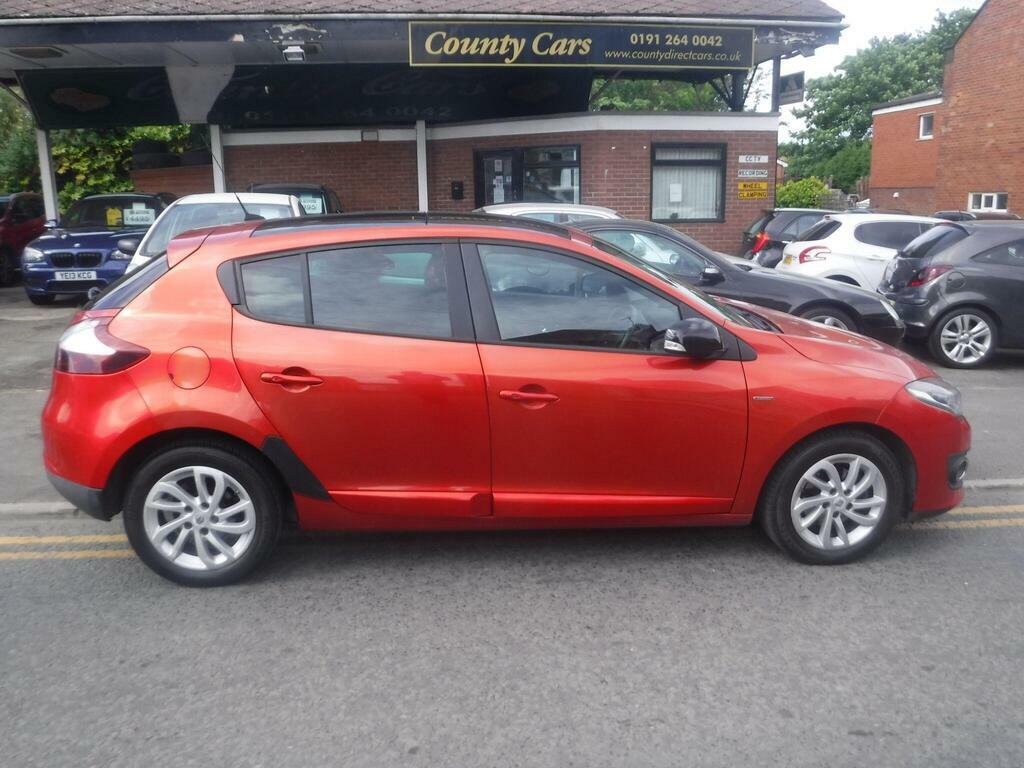Renault Megane 1.5 Dci Limited Nav Euro 6 S S SA16ULH Red #3