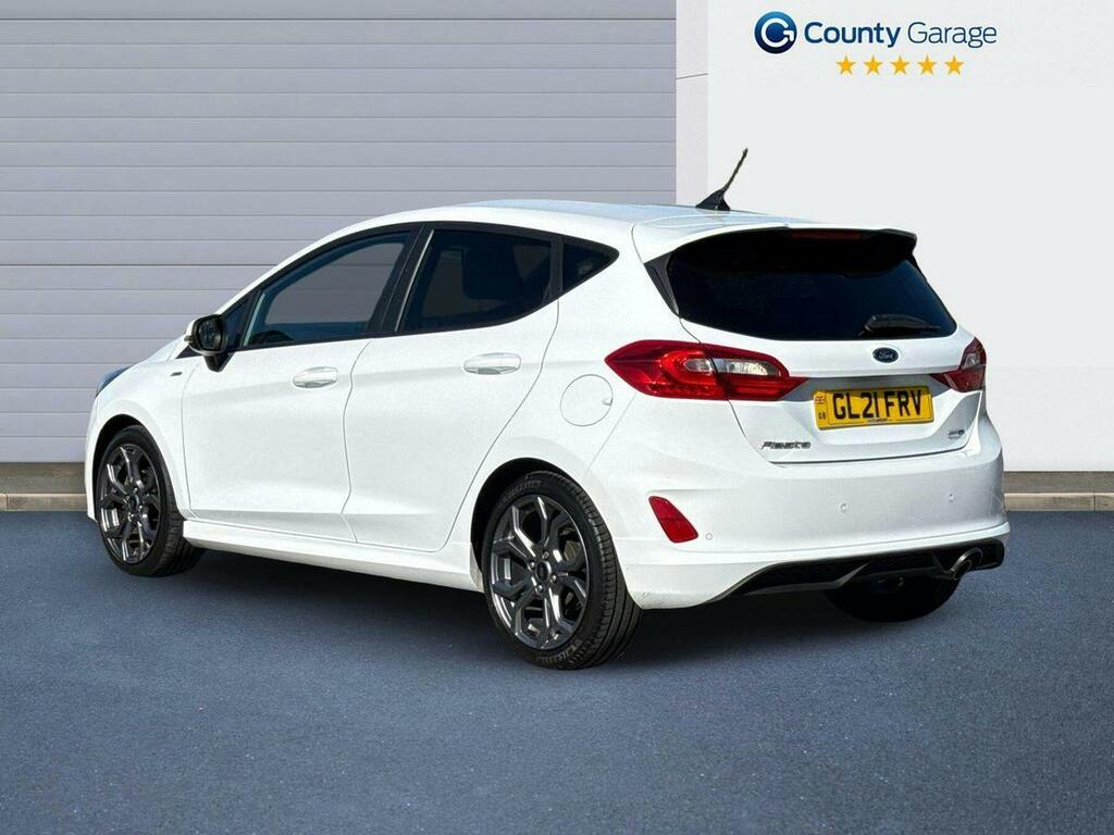 Ford Fiesta 1.0T Ecoboost Mhev St Line Edition Hatchback P GL21FRV White #3