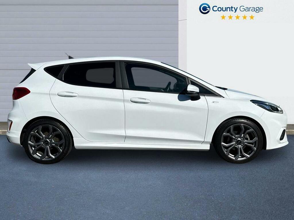 Ford Fiesta 1.0T Ecoboost Mhev St Line Edition Hatchback P GL21FRV White #4