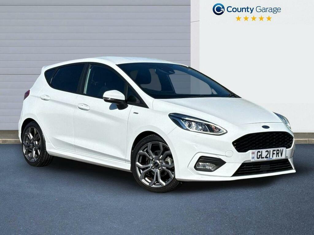 Ford Fiesta 1.0T Ecoboost Mhev St Line Edition Hatchback P White