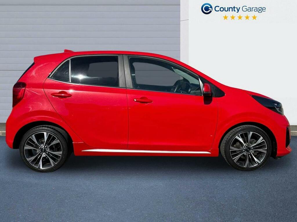 Kia Picanto 1.0 Dpi Gt Line Hatchback Euro 6 YR72WBF Red #4