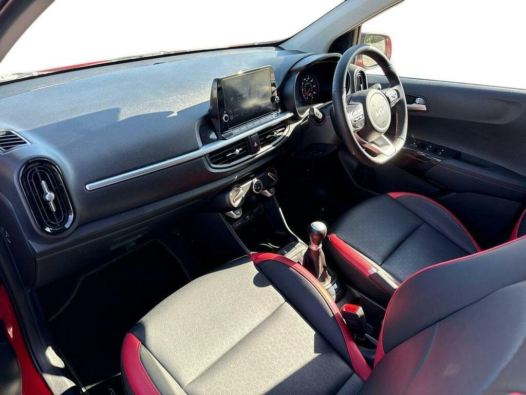 Kia Picanto 1.0 Dpi Gt Line Hatchback Euro 6 YR72WBF Red #2