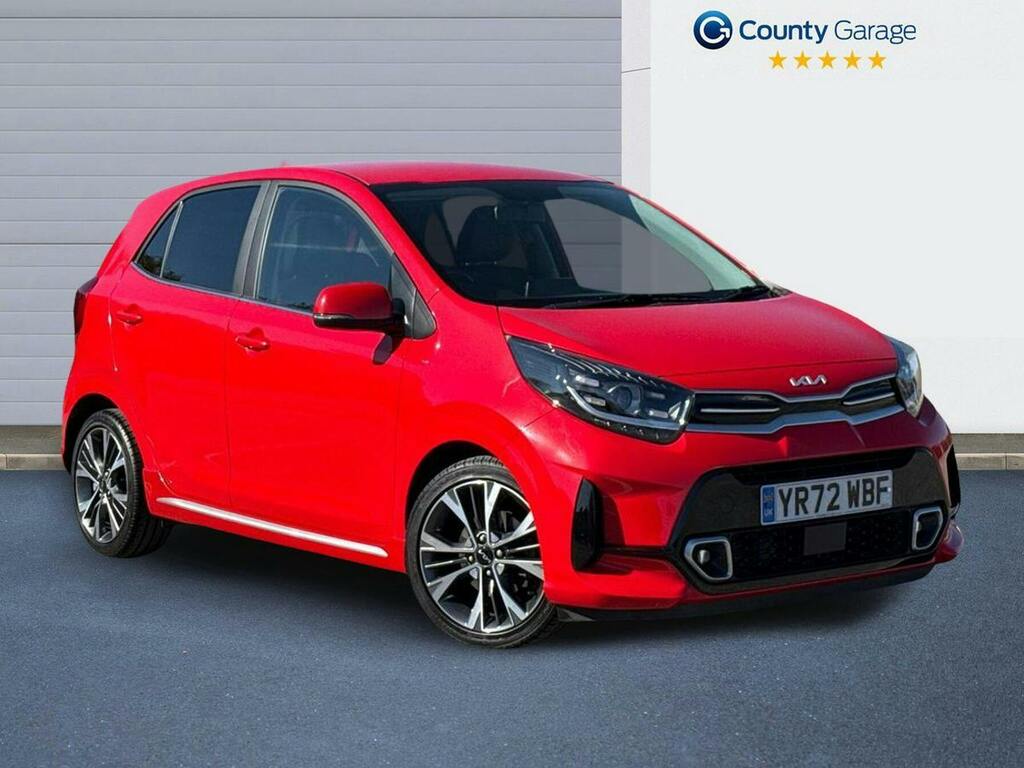 Kia Picanto 1.0 Dpi Gt Line Hatchback Euro 6 Red