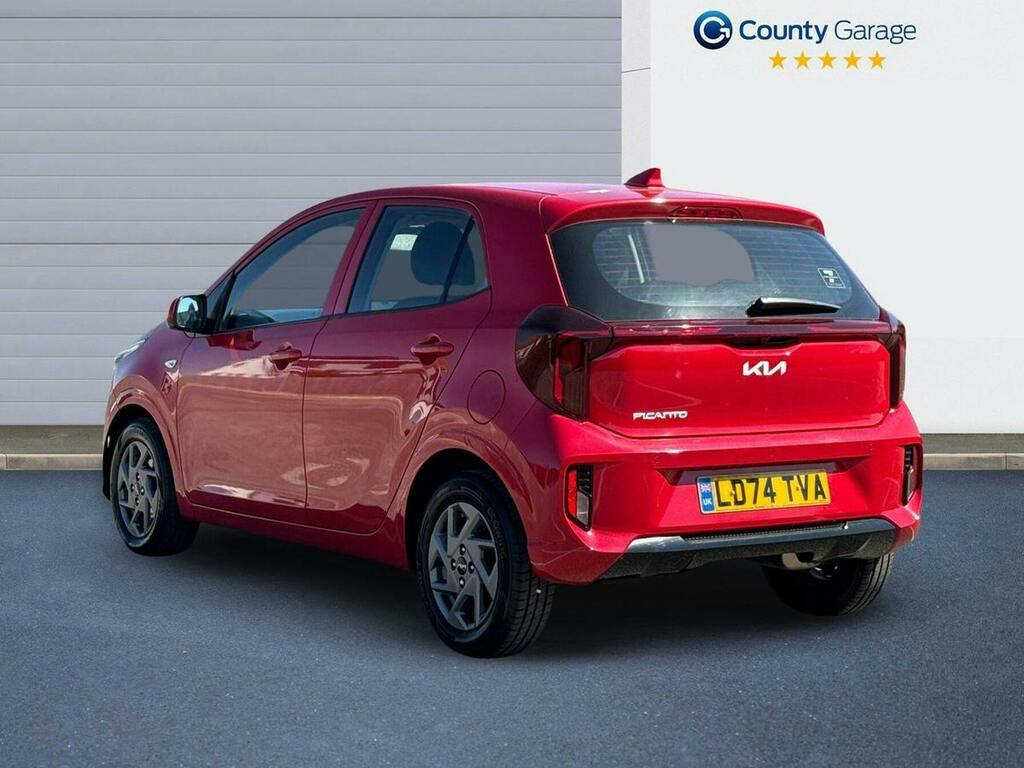 Kia Picanto 1.0 2 Hatchback Euro 6 Ss 62 LD74TVA Red #3