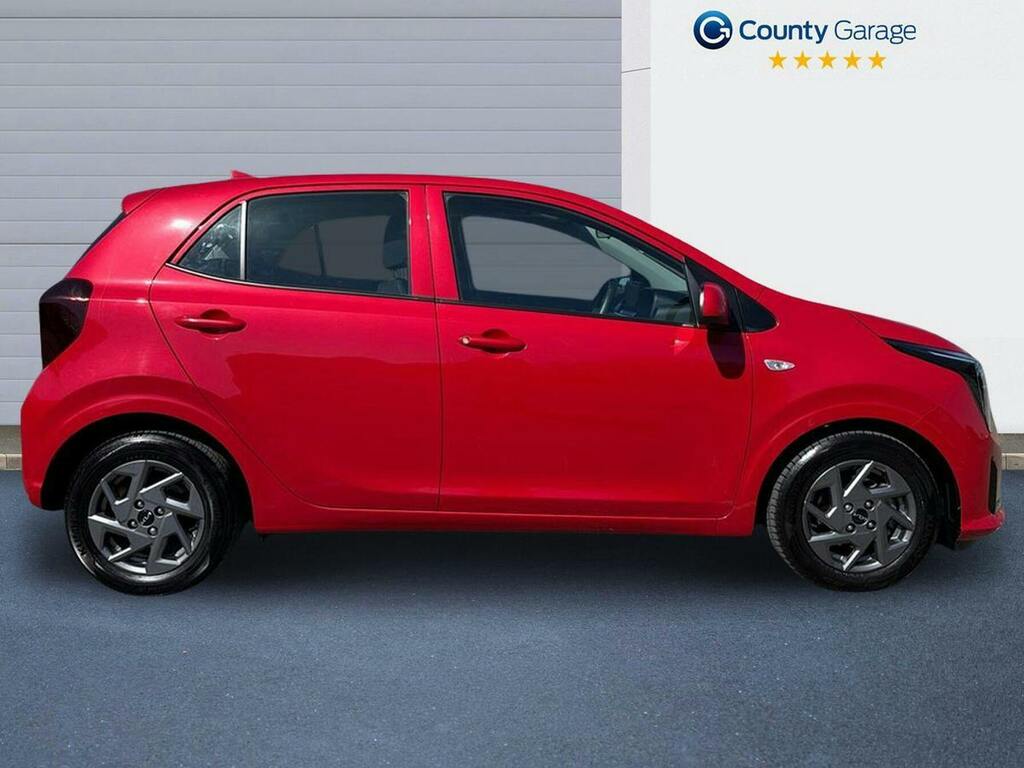 Kia Picanto 1.0 2 Hatchback Euro 6 Ss 62 LD74TVA Red #4