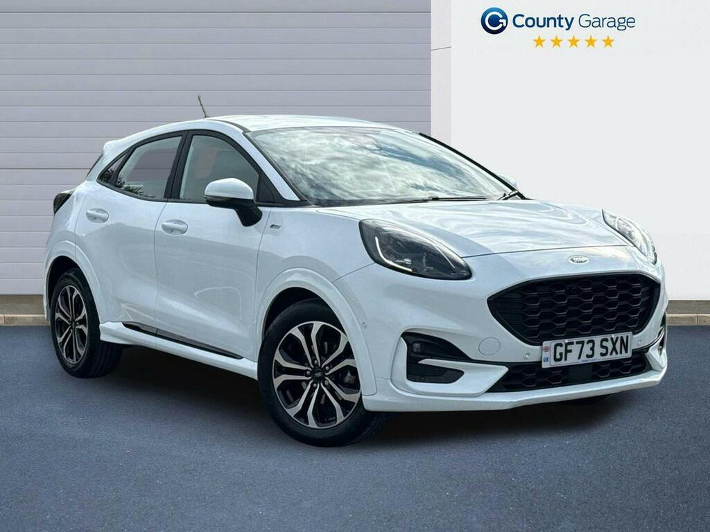 Ford Puma 1.0T Ecoboost Mhev St Line Suv Hybrid M White