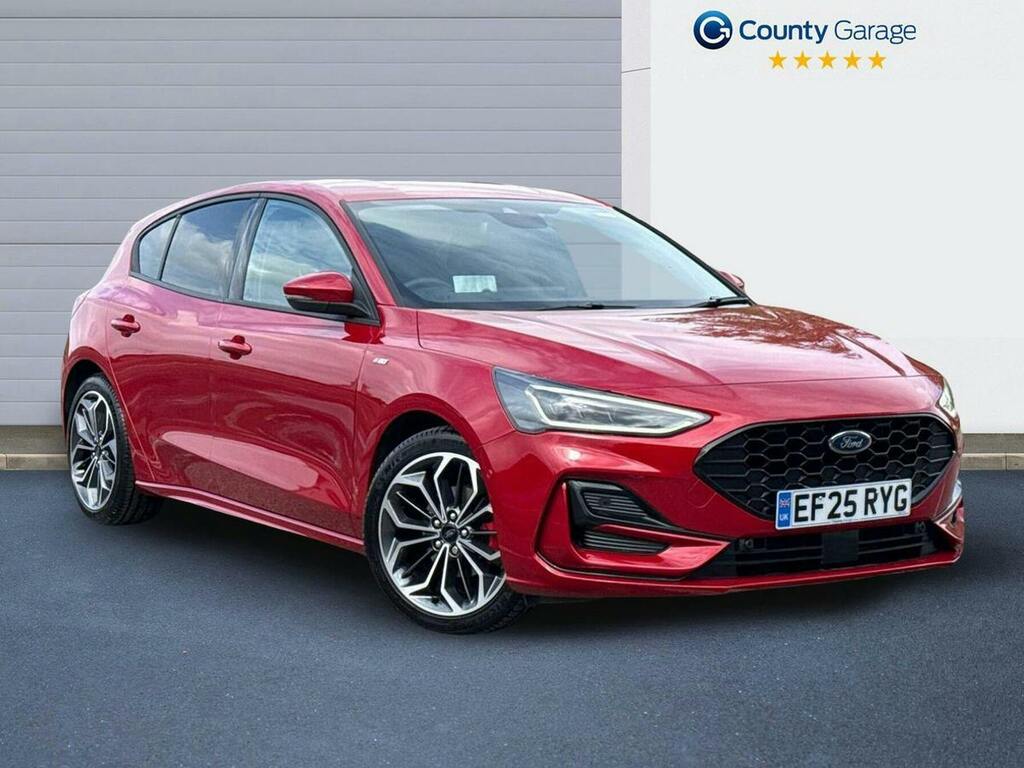 Ford Focus 1.0T Ecoboost Mhev St Line X Hatchback Red