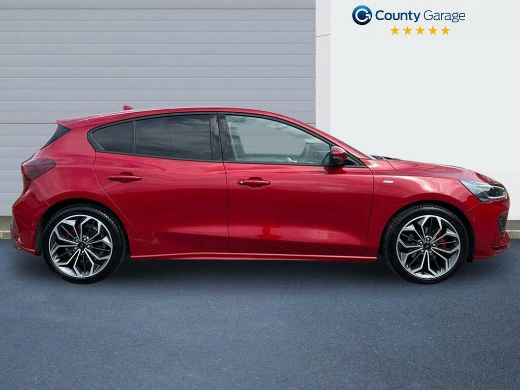 Ford Focus 1.0T Ecoboost Mhev St Line X Hatchback EF25RYG Red #4