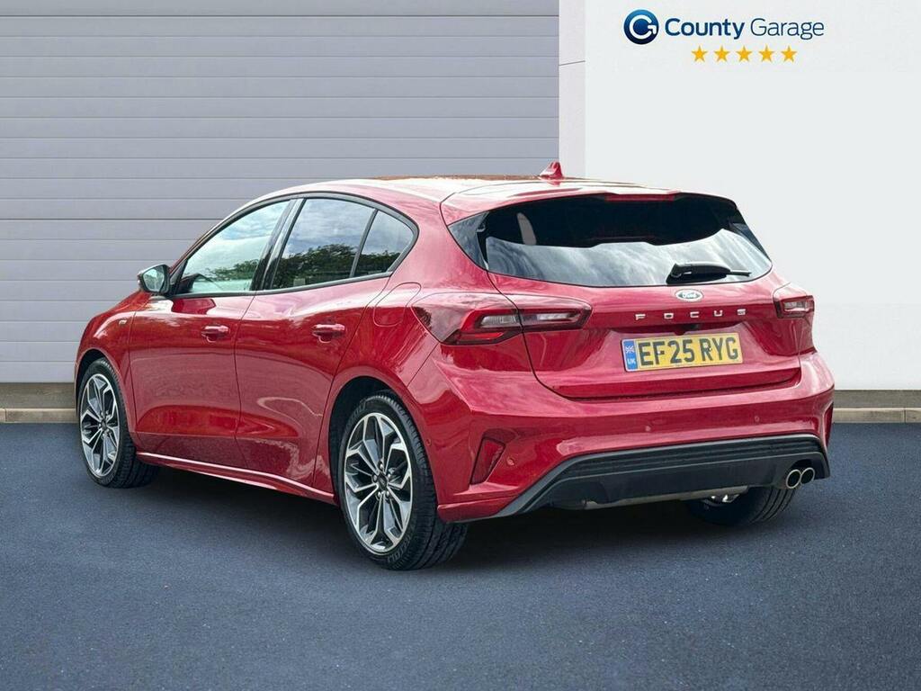 Ford Focus 1.0T Ecoboost Mhev St Line X Hatchback EF25RYG Red #3