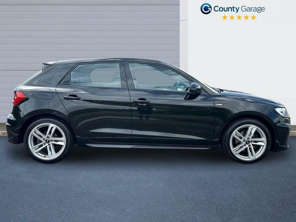 Audi A1 1.0 Tfsi 30 S Line Sportback S Tronic E RJ23MFP Black #4