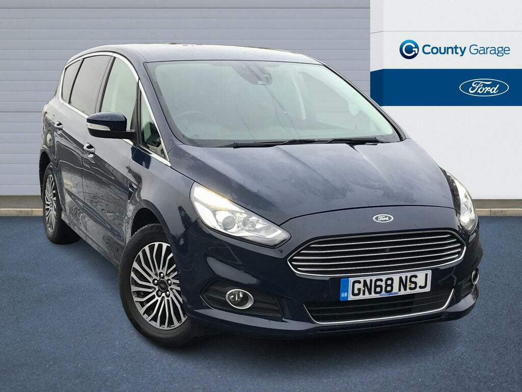 Ford S-Max 2.0 Ecoblue Titanium Mpv Euro 6 Blue