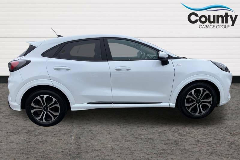Ford Puma 1.0 Ecoboost Hybrid Mhev St-line - 2023 23 WF23VNO White #5