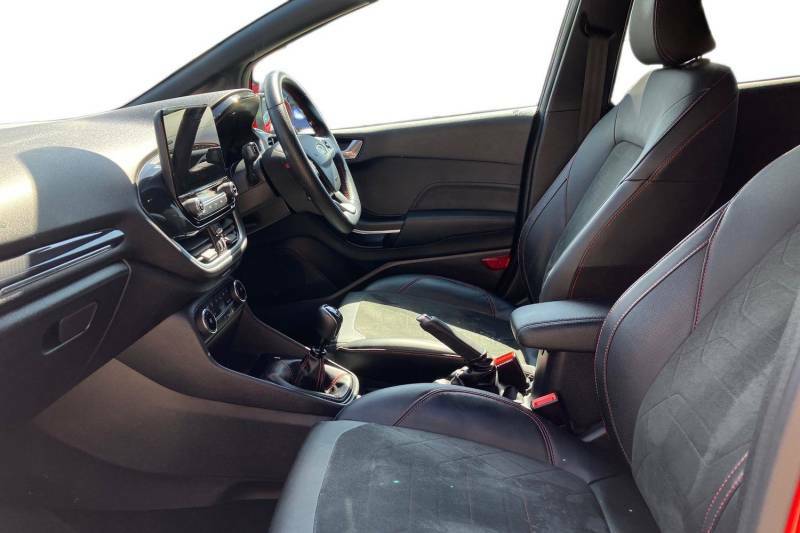 Ford Fiesta 1.0 Ecoboost Hybrid Mhev 125 St-line X - 2023 WF72YYV Red #3