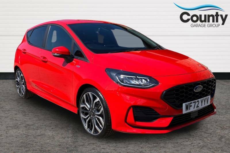 Ford Fiesta 1.0 Ecoboost Hybrid Mhev 125 St-line X - 2023 Red