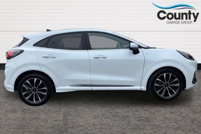 Ford Puma 1.0 Ecoboost Hybrid Mhev 155 St-line Vignale - WA73NRZ White #5