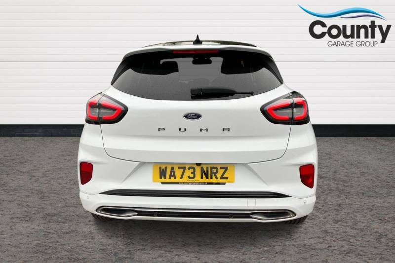 Ford Puma 1.0 Ecoboost Hybrid Mhev 155 St-line Vignale - WA73NRZ White #6