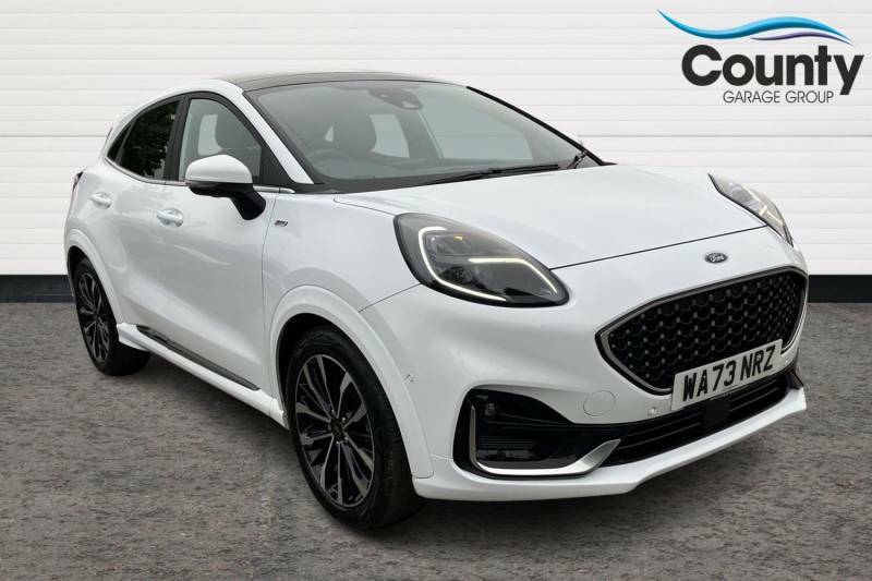 Ford Puma 1.0 Ecoboost Hybrid Mhev 155 St-line Vignale - White
